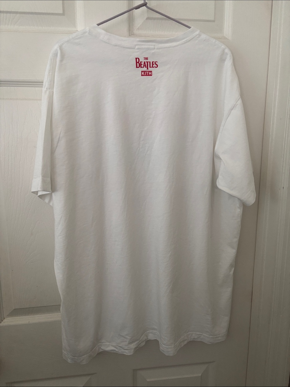 Kith White The Beatles Graphic Tee with Yellow & Red Print - Picture 2 of 8